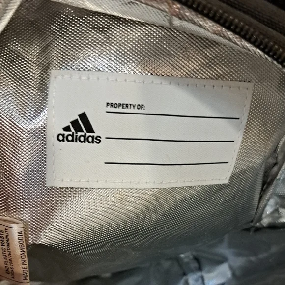 Adidas Black and White Insulated Lunch Bag. NWOT - Picture 5 of 6